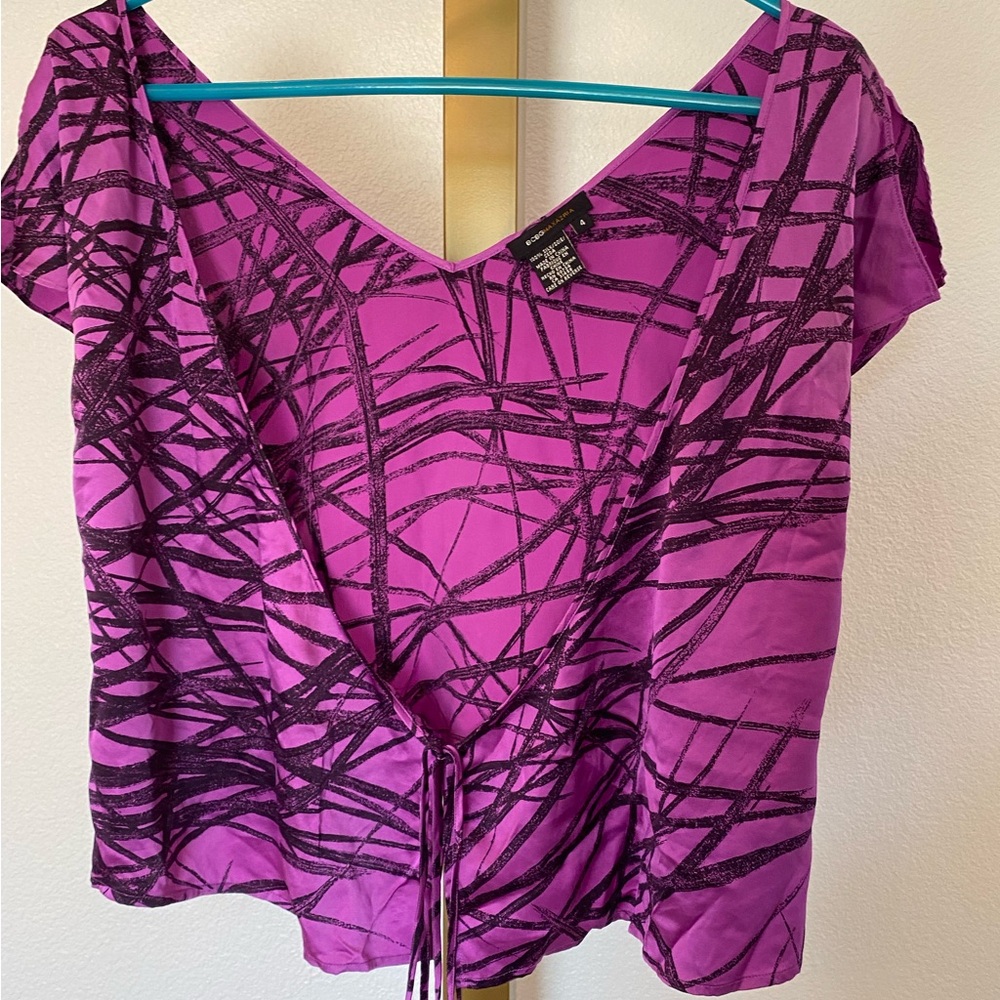 Open Back top-BCBGMaxAzria